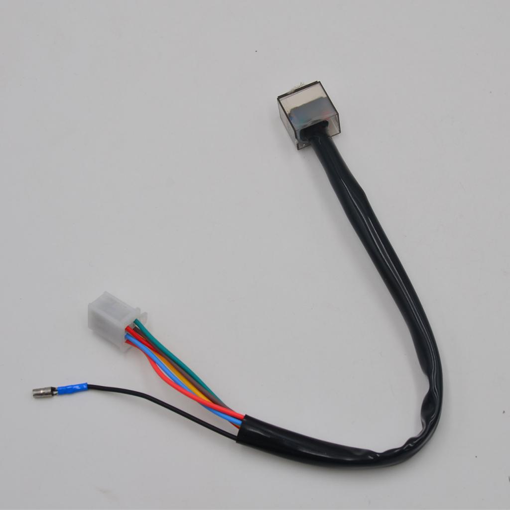 Motorcycle Gear Indicator Install - 電動バイク用ギアシフトインジケーターLEDデジタル防水ディスプレイ 簡単取り付け改造