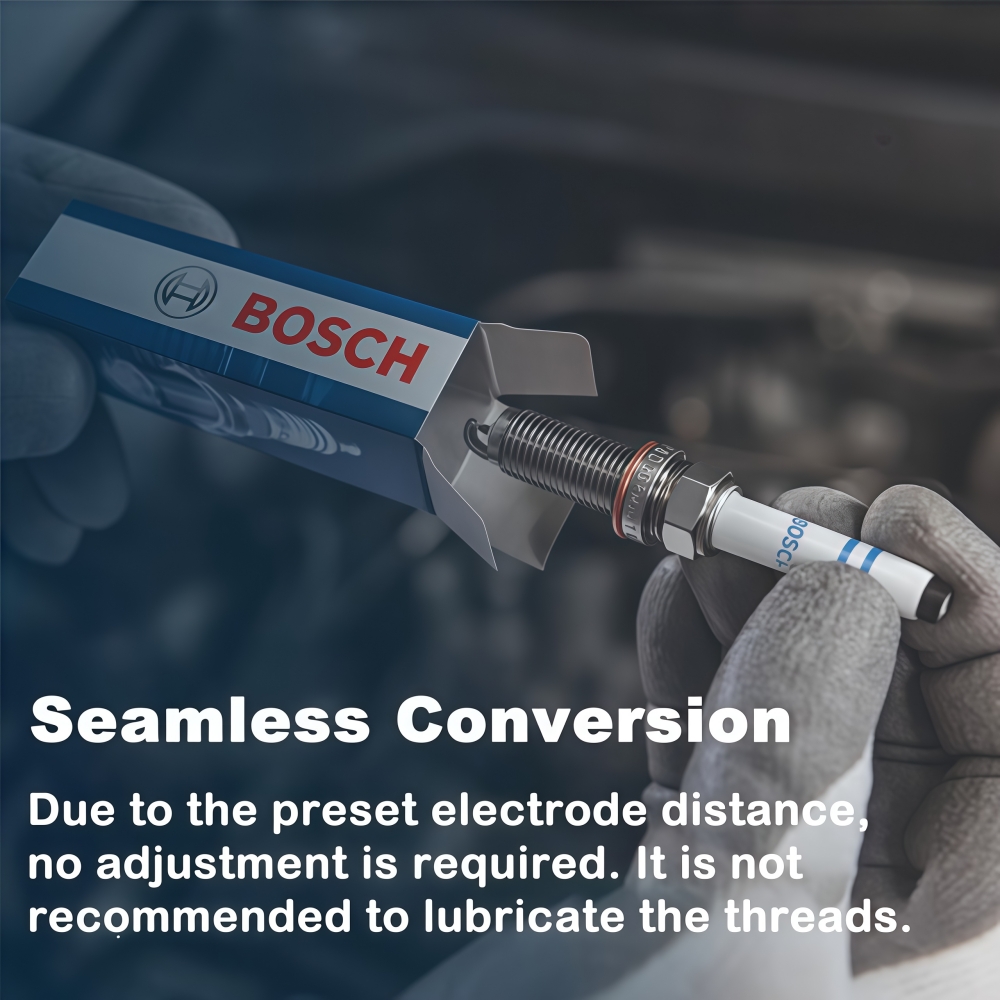 ボッシュ FQ5NPP332S ダブルプラチナスパークプラグ - Bosch Spark Plug Platinum のレビューと価格
