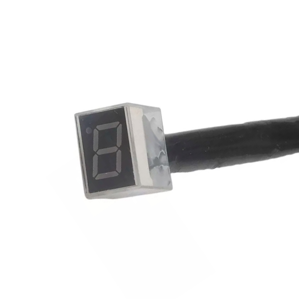 赤色ディスプレイカラー ギアシフトセンサーディスプレイ LE - Motorcycle Gear Indicator Install のレビューと価格