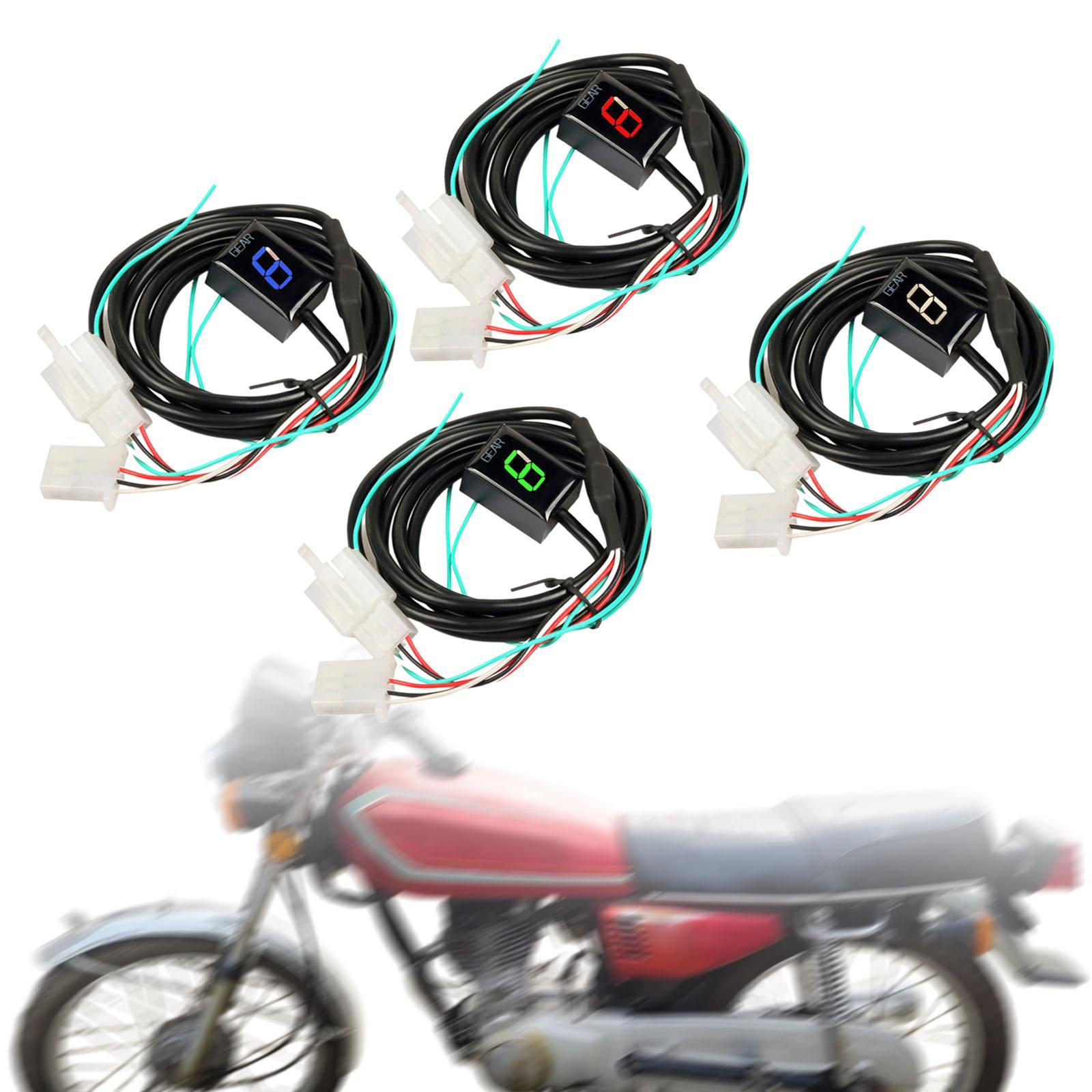 オートバイギアインジケーターギア表示メーター頑丈で取り付けが - Motorcycle Gear Indicator Install のレビューと価格