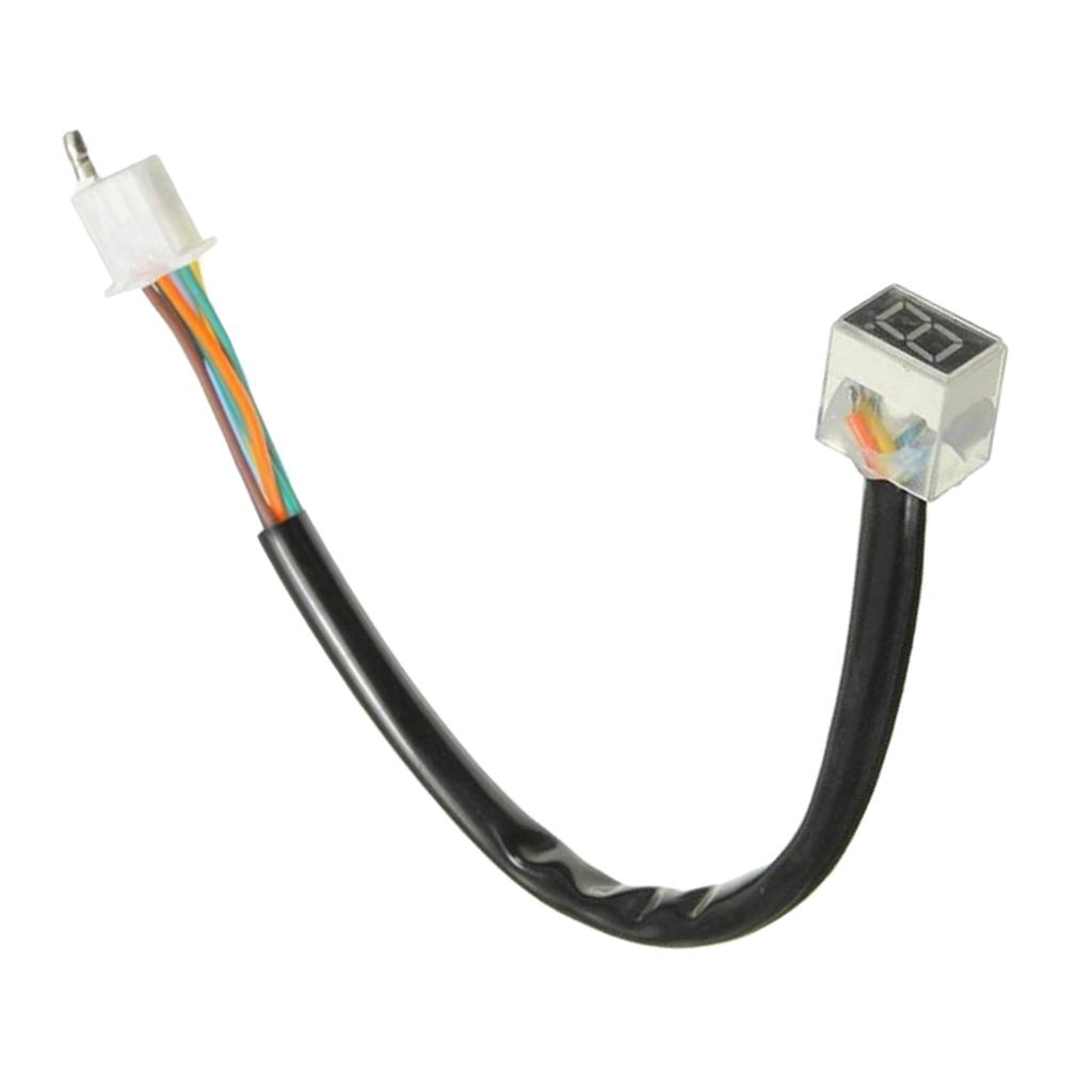 電動バイク用ギアシフトインジケーターLEDデジタル防水ディス - Motorcycle Gear Indicator Install のレビューと価格