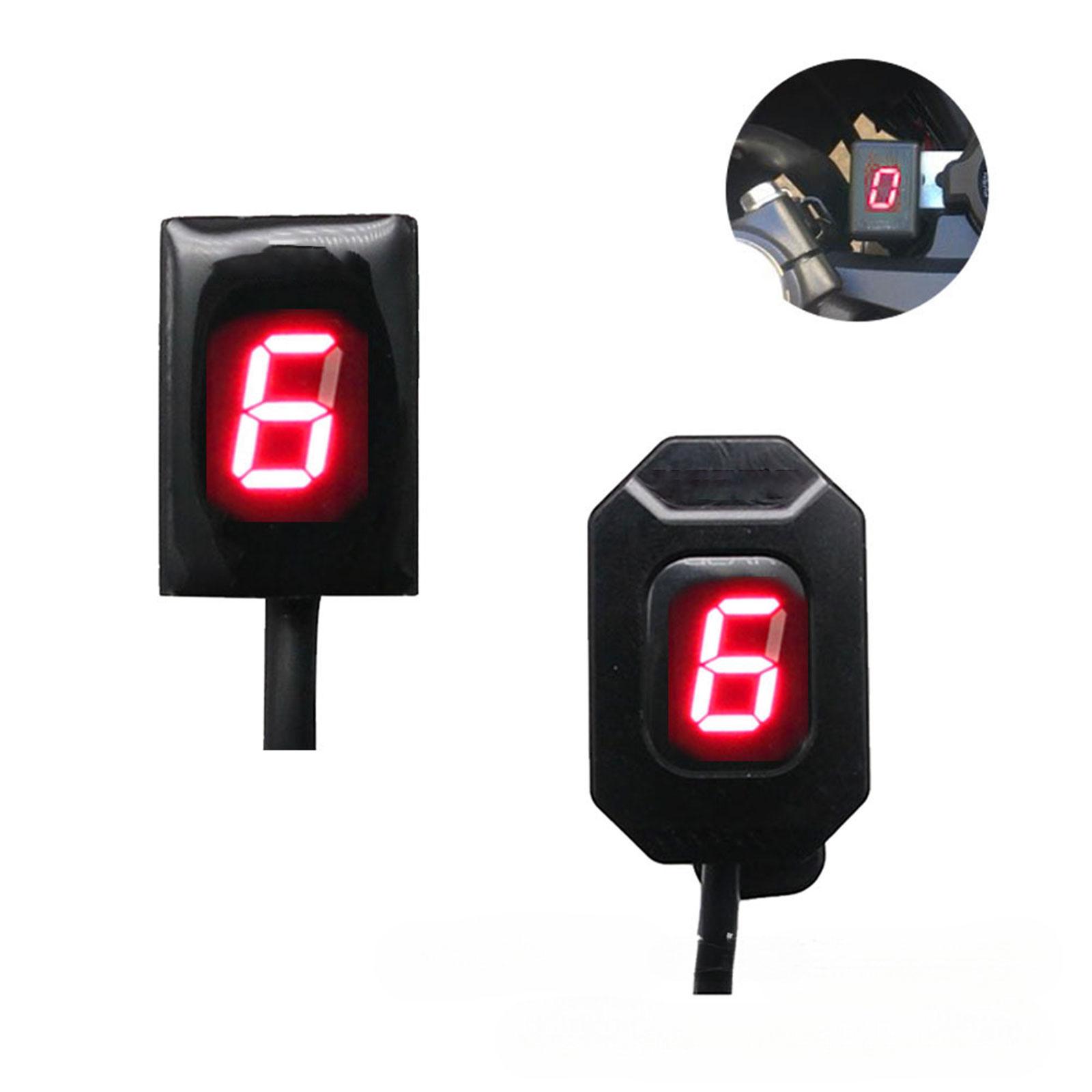 オートバイギアインジケーターホルダー スピードギアディスプレ - Motorcycle Gear Indicator Install のレビューと価格