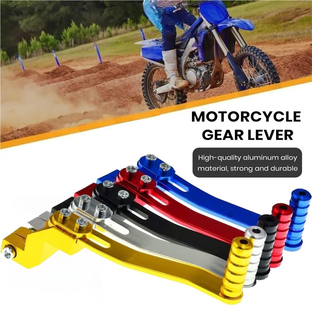 ユニバーサル CNC アルミ製オートバイギアシフトレバー調整 - Motorcycle Gear Lever Extender のレビューと価格